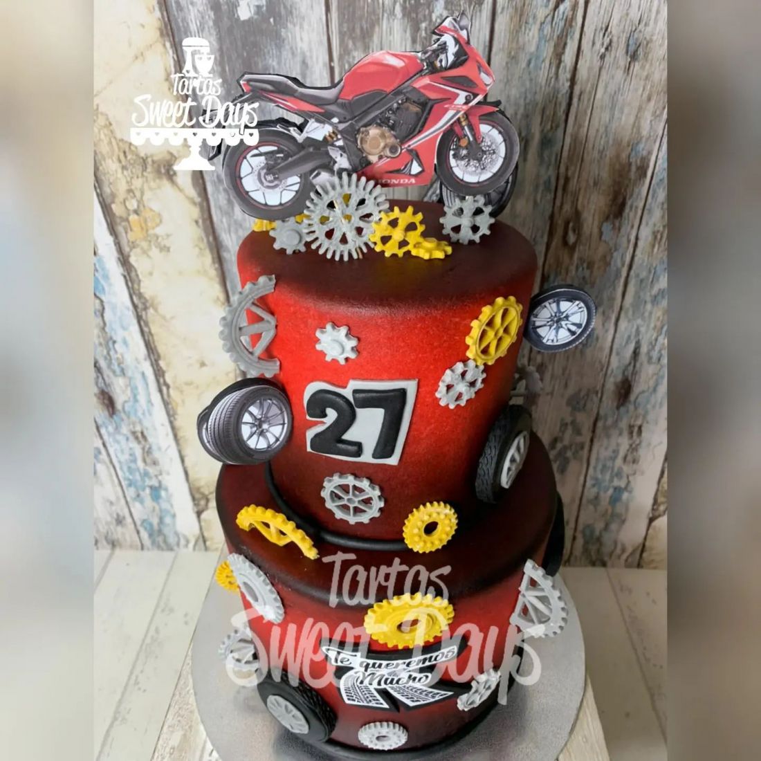 Tarta motos Madrid