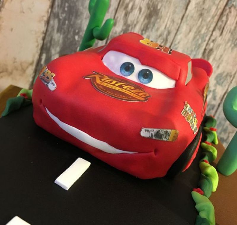 Tarta de Rayo McQueen