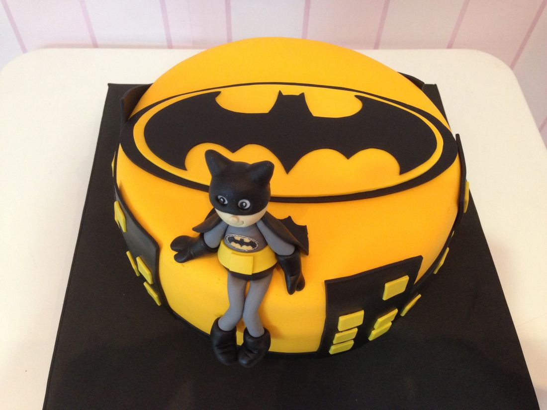 Tarta fondant de Batman