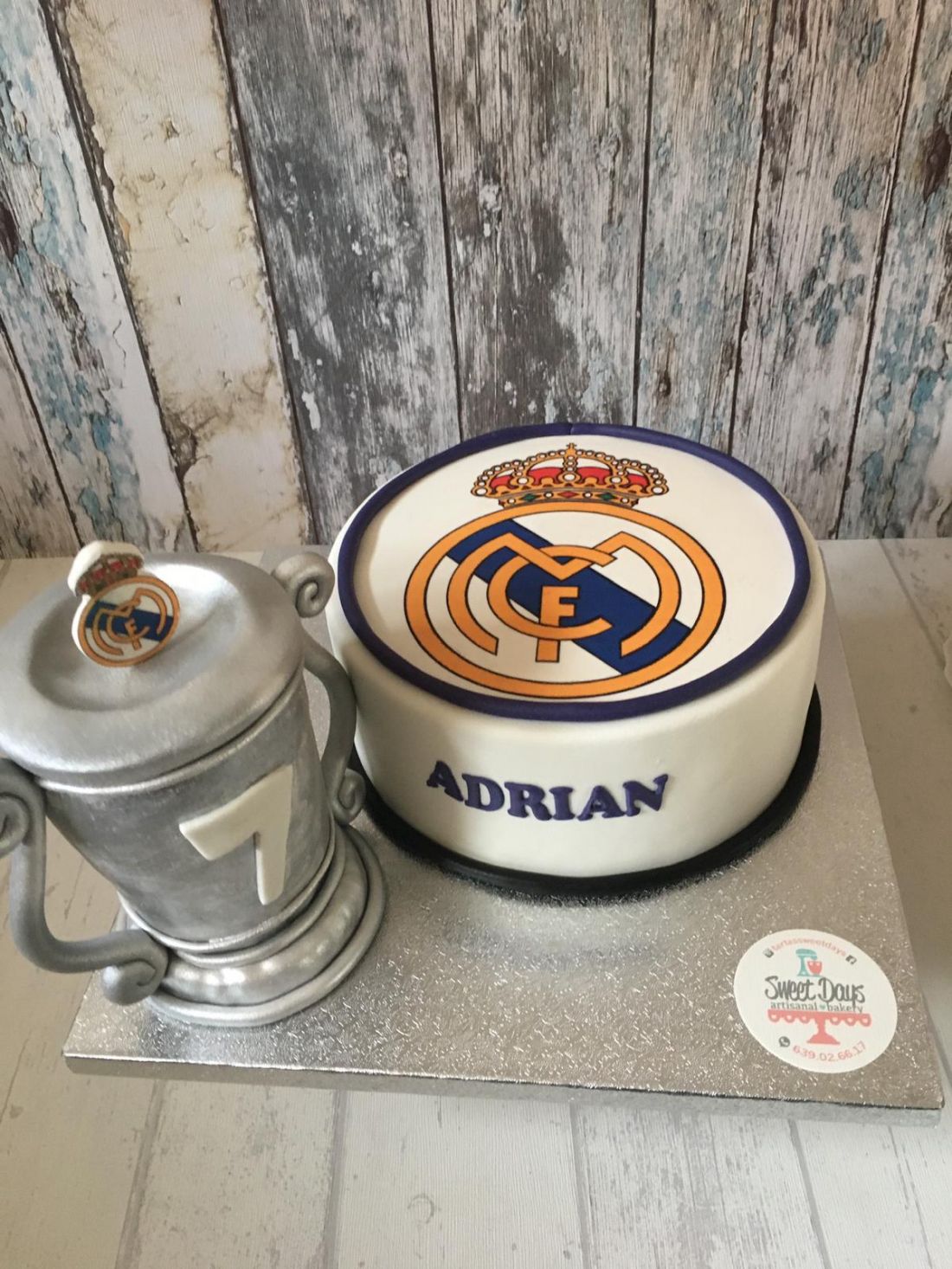 Tartas del Real Madrid fondant