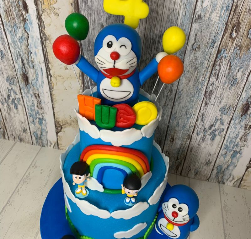 Tarta Doraemon arriba