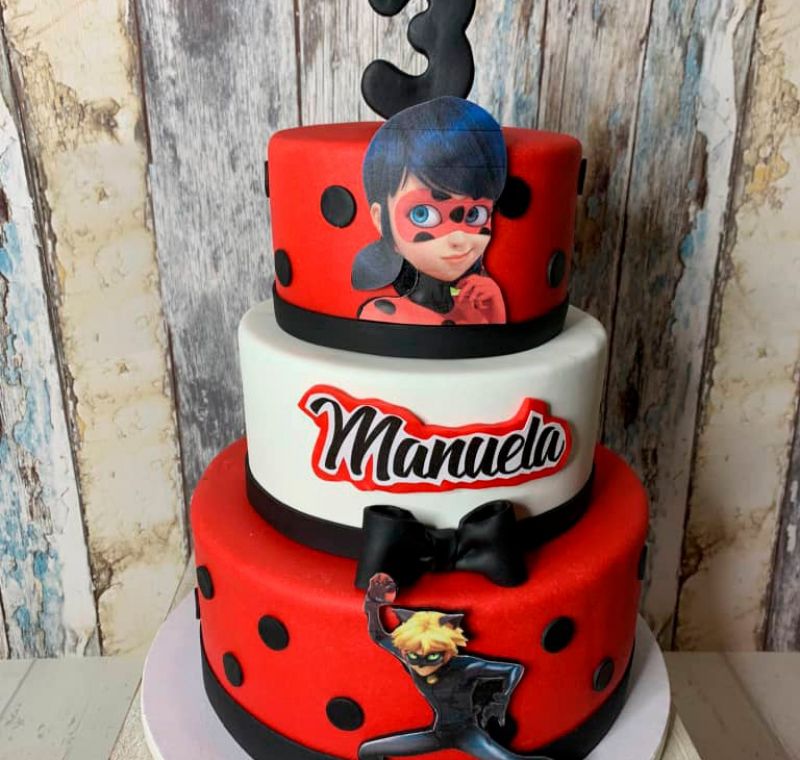 Tarta de Ladybug en Madrid