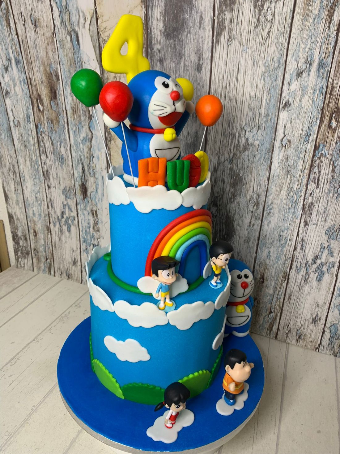 Tarta Doraemon izquierda