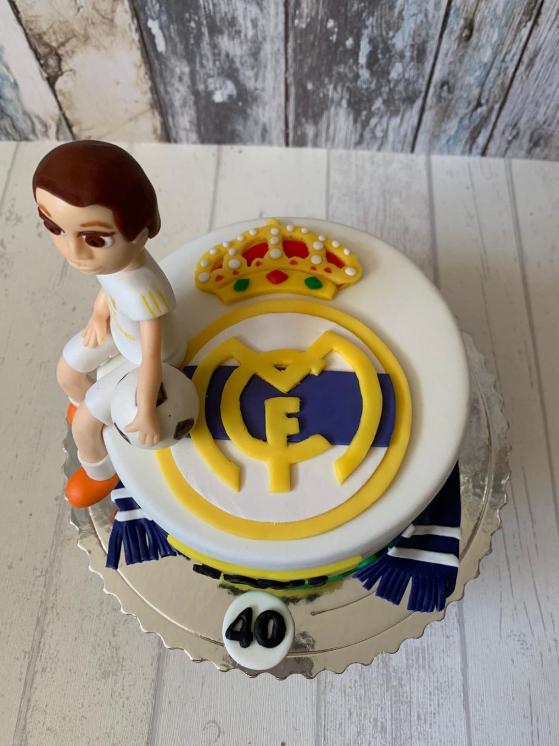 Tartas del Real Madrid personalizada en Madrid