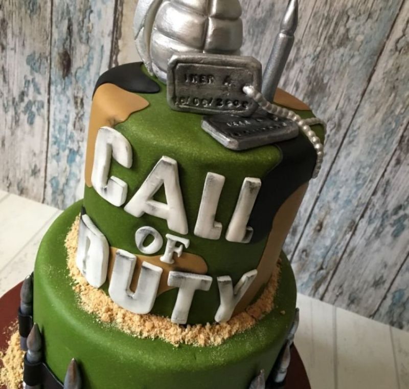 Tarta Call of Duty