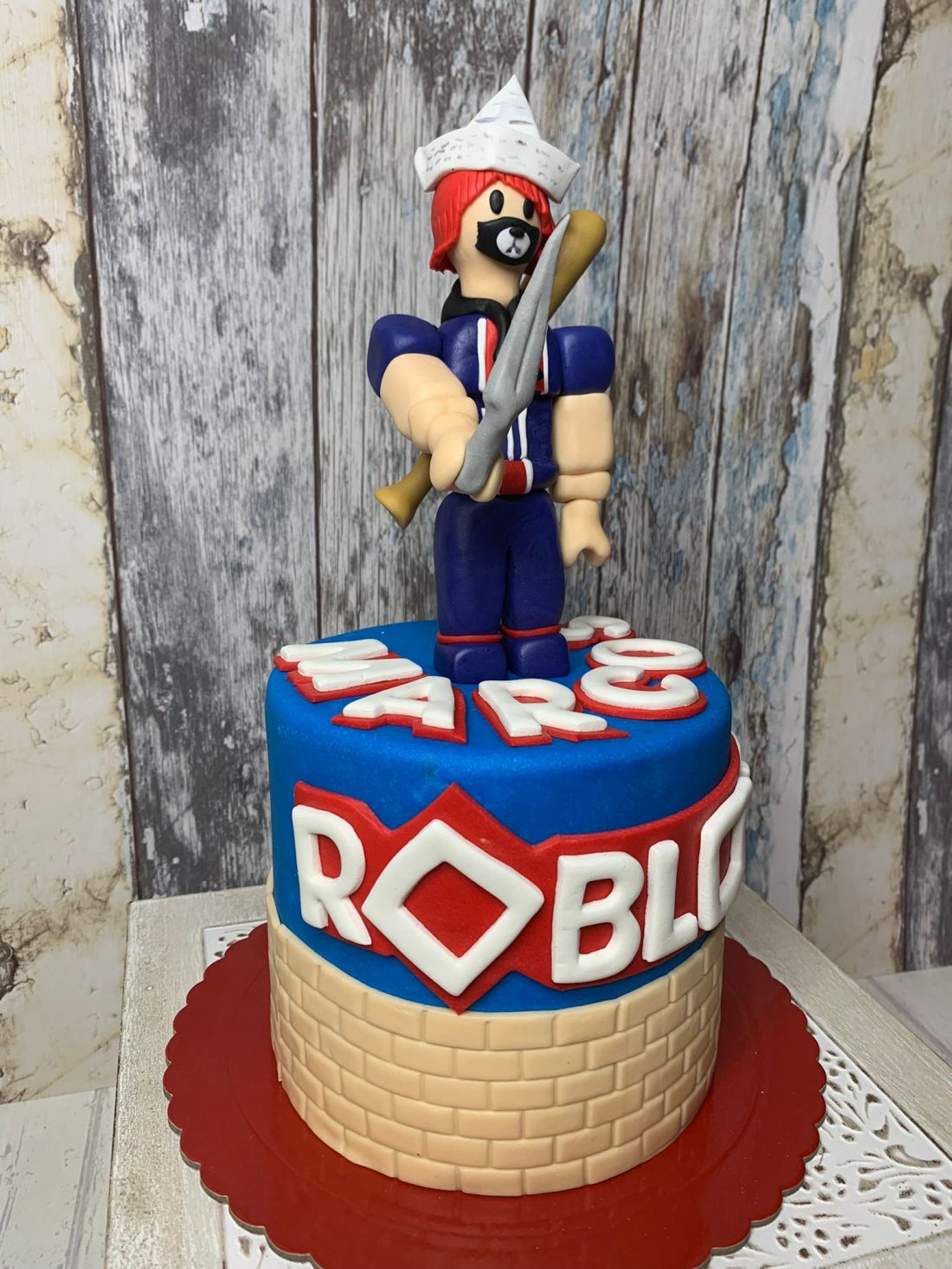 Tarta de cumpleaños Roblox