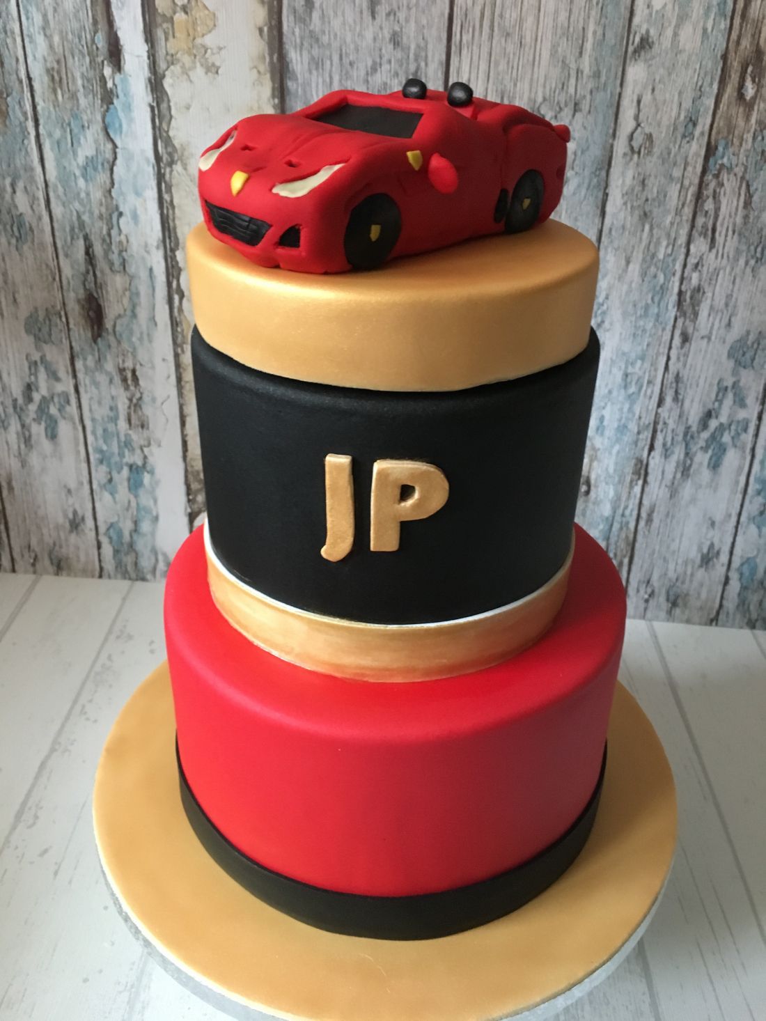 Tarta Ferrari 3D