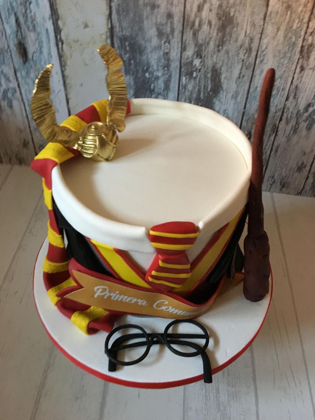 Tarta de Harry Potter para niño Primera Comunión