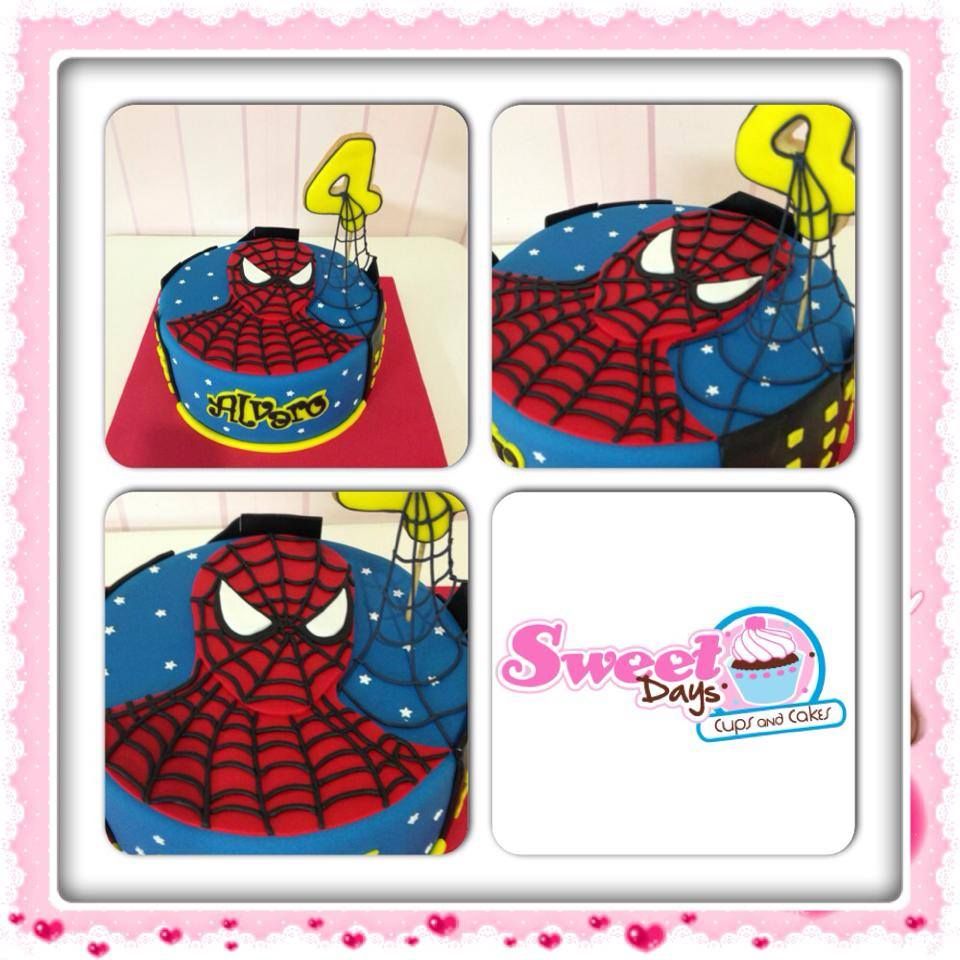 Tarta Spiderman cumpleaños