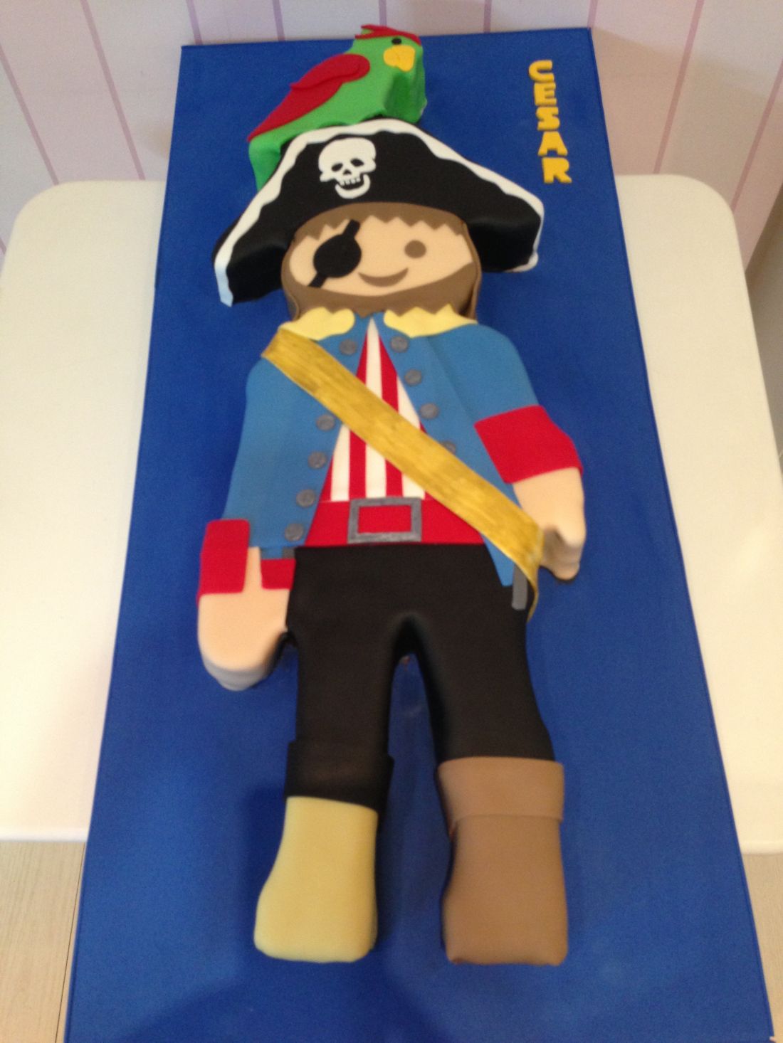 Tarta de piratas Madrid