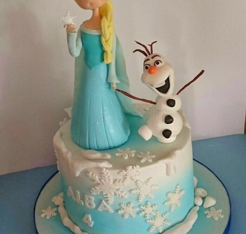 Tarta de Frozen en Madrid