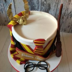 Tarta de Harry Potter para niño Primera Comunión