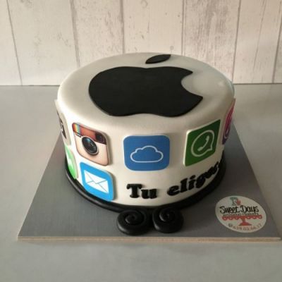 Tarta Apple fondant en Madrid