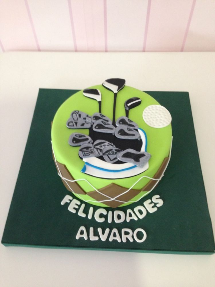 Tarta cumpleaños fondant Madrid