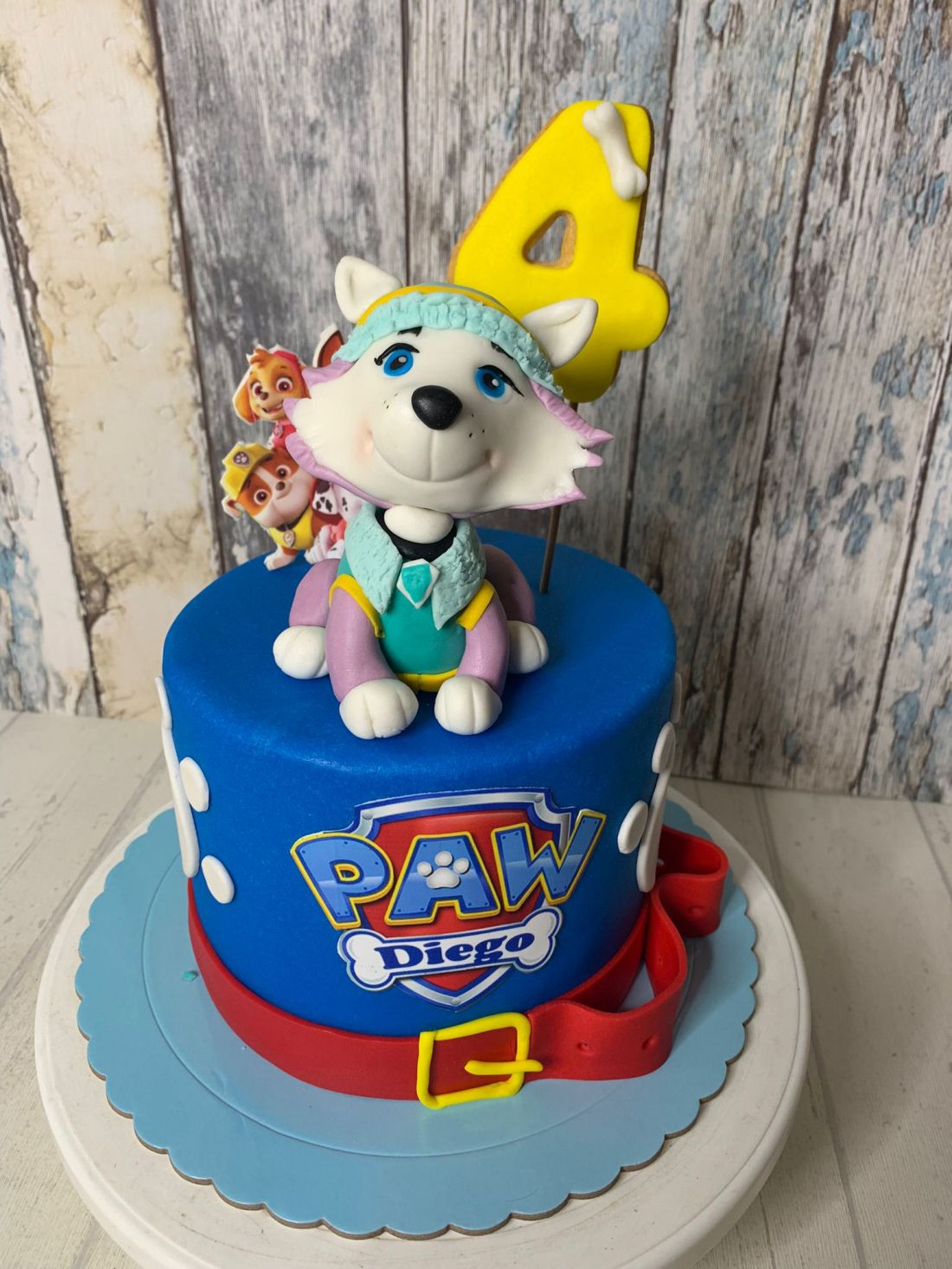 Tarta Everest de la Patrulla Canina