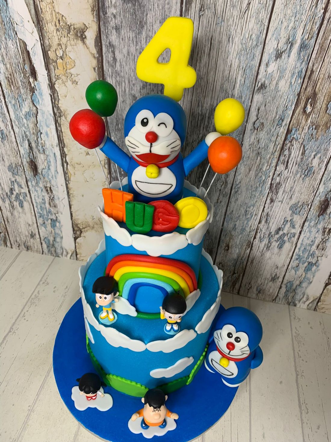 Tarta Doraemon arriba
