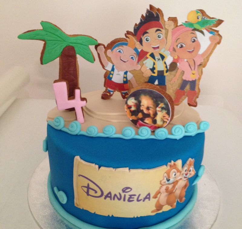 Tarta piratas en Madrid