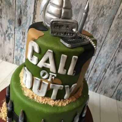 Tarta Call of Duty