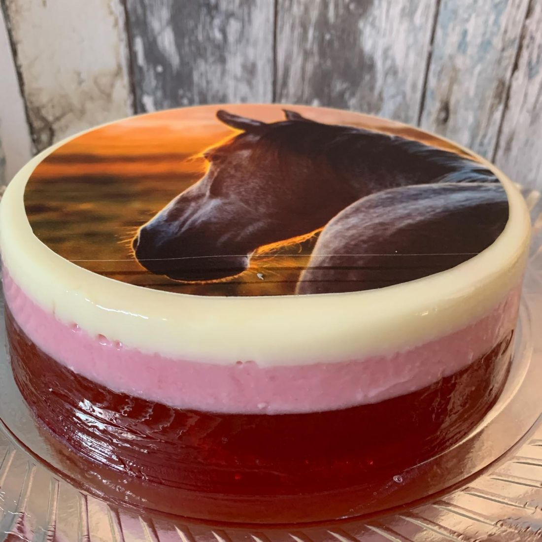 Tarta de caballo personalizada en Madrid