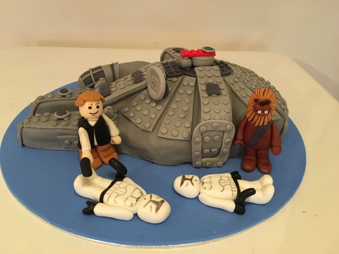 Tartas de Star Wars fondant