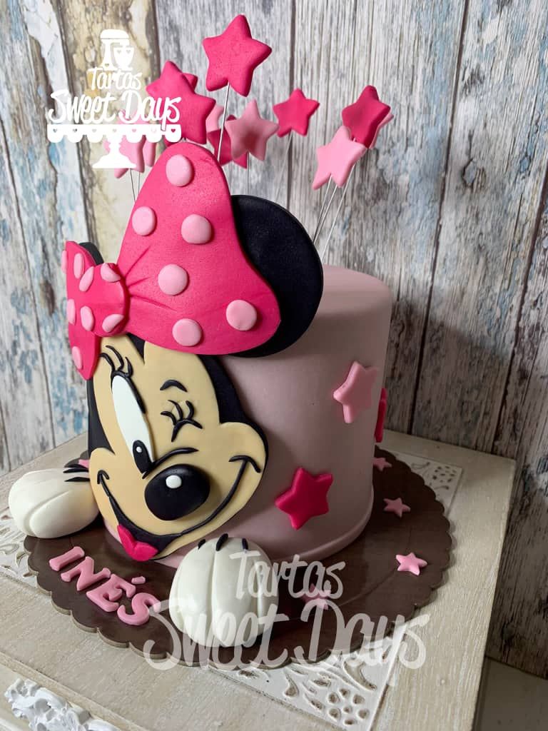 Tarta de Minnie Mouse en Madrid