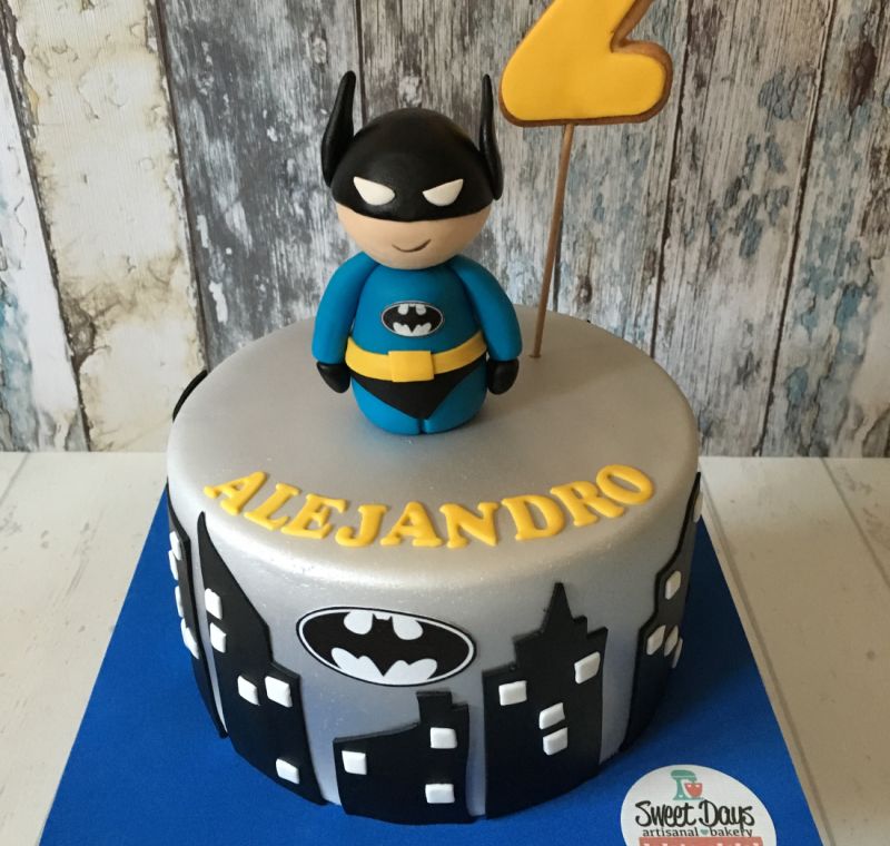 Tarta Batman peque