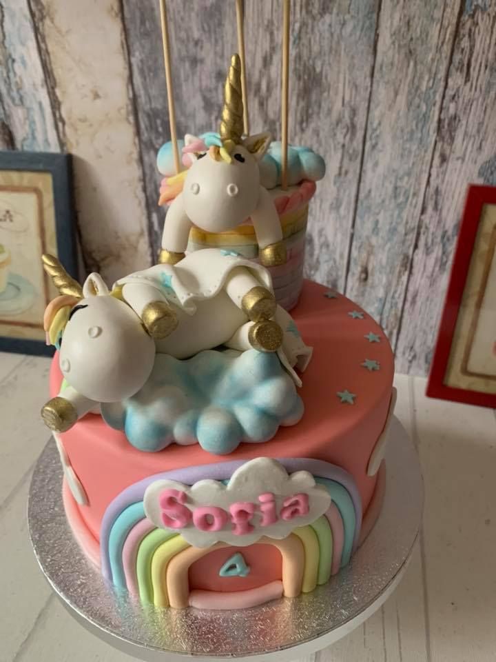 Tarta unicornio