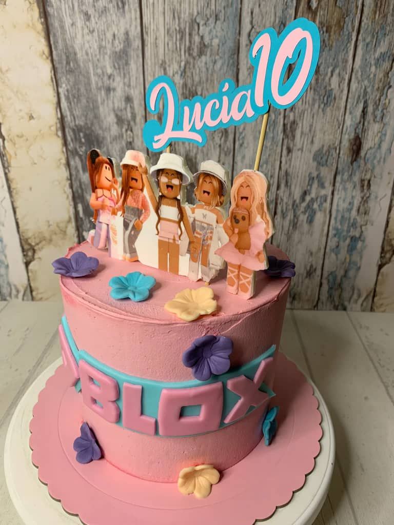 Tarta de cumpleaños Roblox