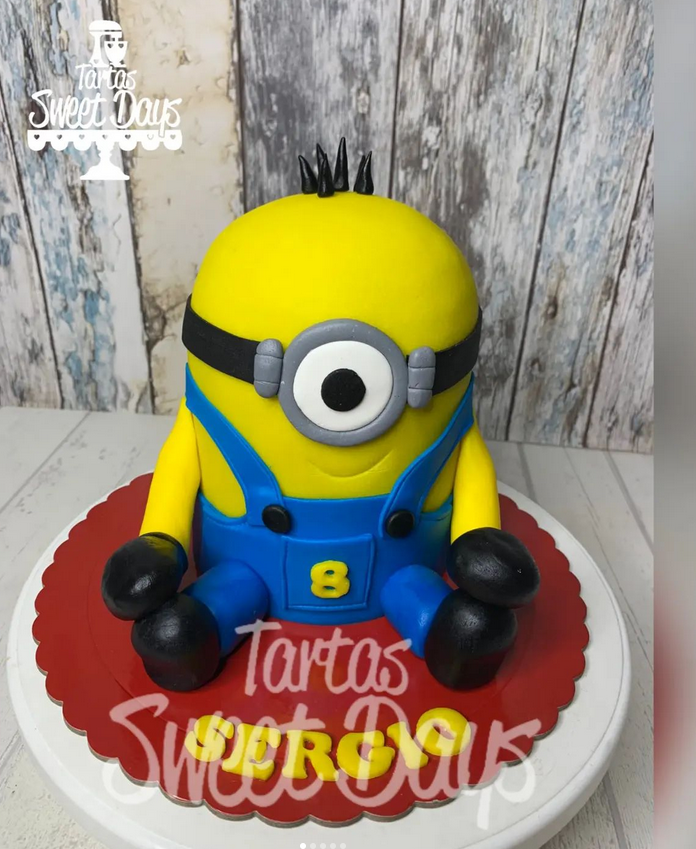 Tarta de los Minions