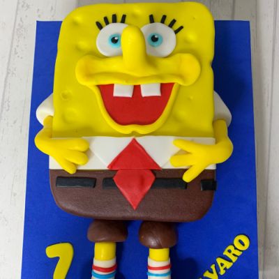 Tarta Bob Esponja