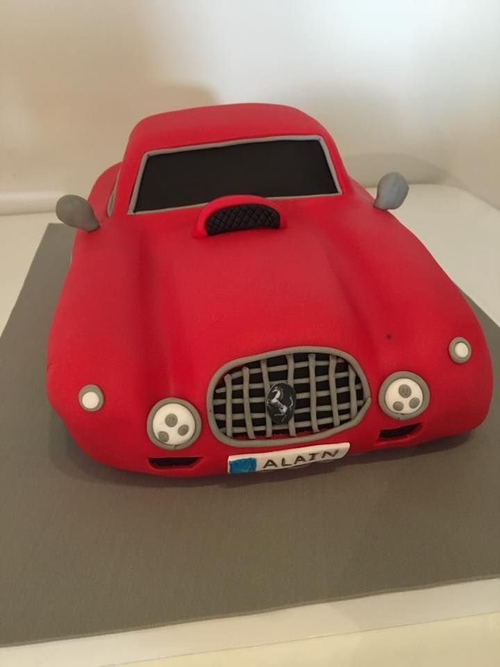 Tarta coche