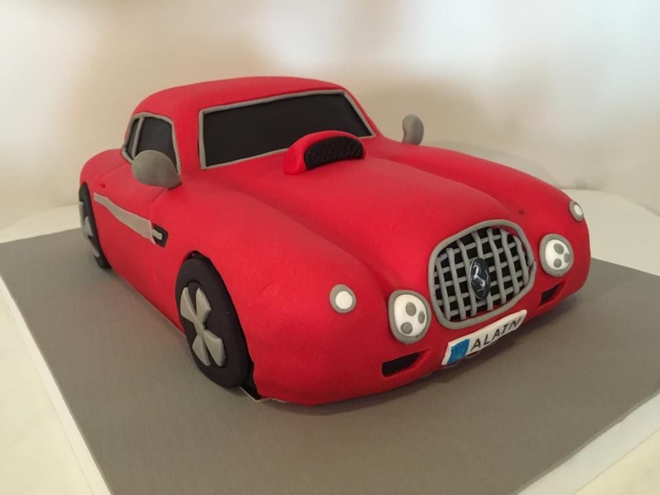 Tarta coche