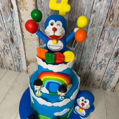 Tarta Doraemon arriba