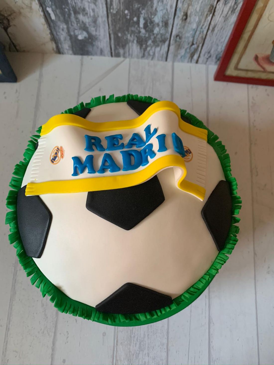 Tartas del Real Madrid premium fondant