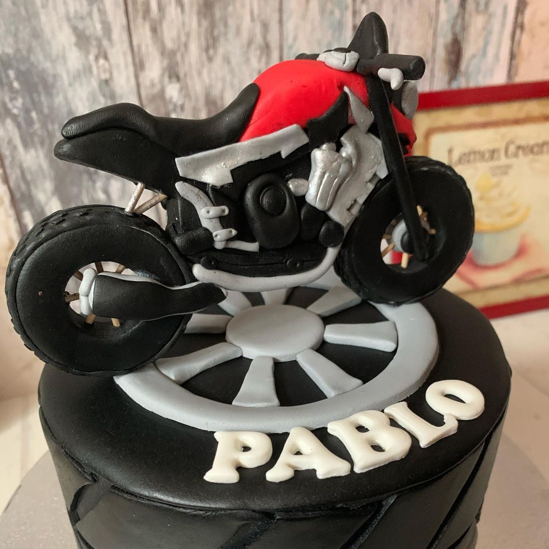 Tarta de motos Madrid