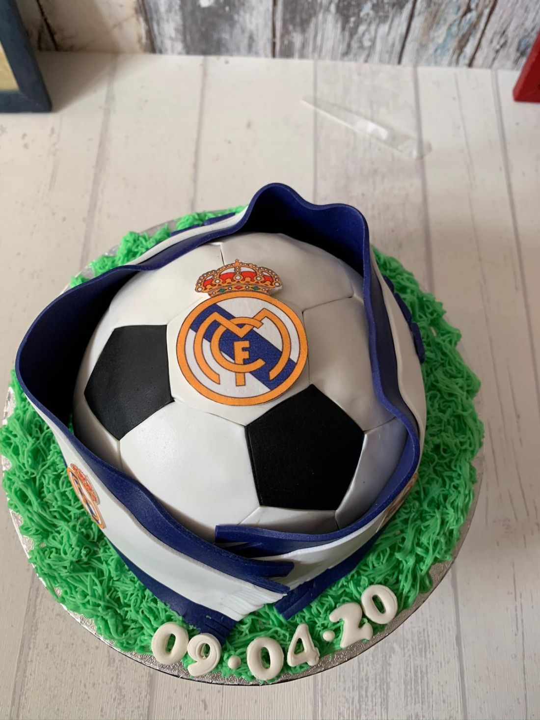 Tartas del Real Madrid pastelería fondant