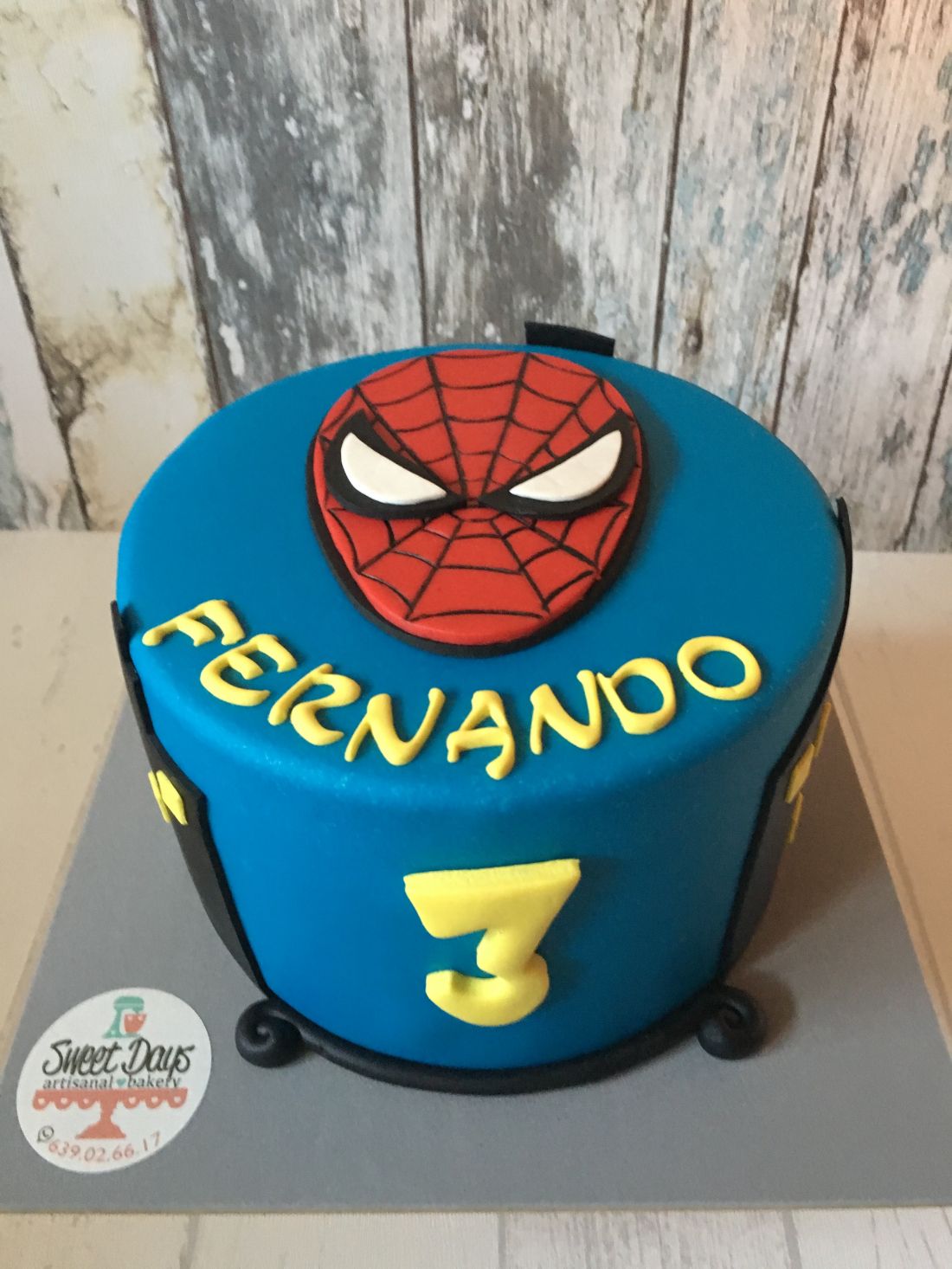 Tarta Spiderman