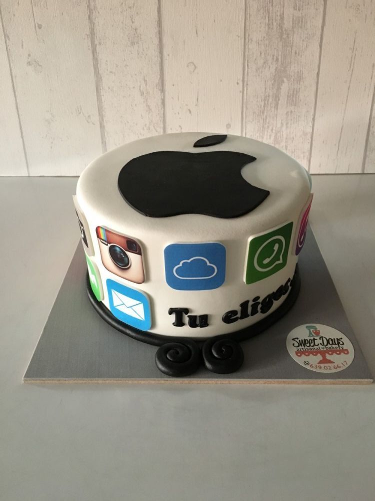 Tarta Apple fondant en Madrid