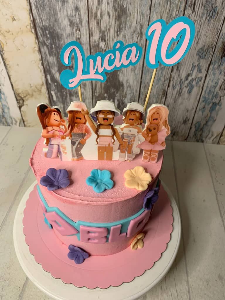 Tarta de cumpleaños Roblox