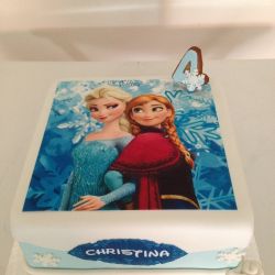 Tarta Frozen hermanas