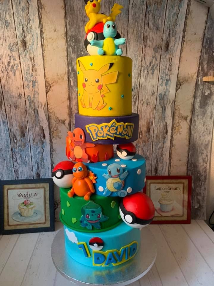 Tarta de Pokémon Madrid