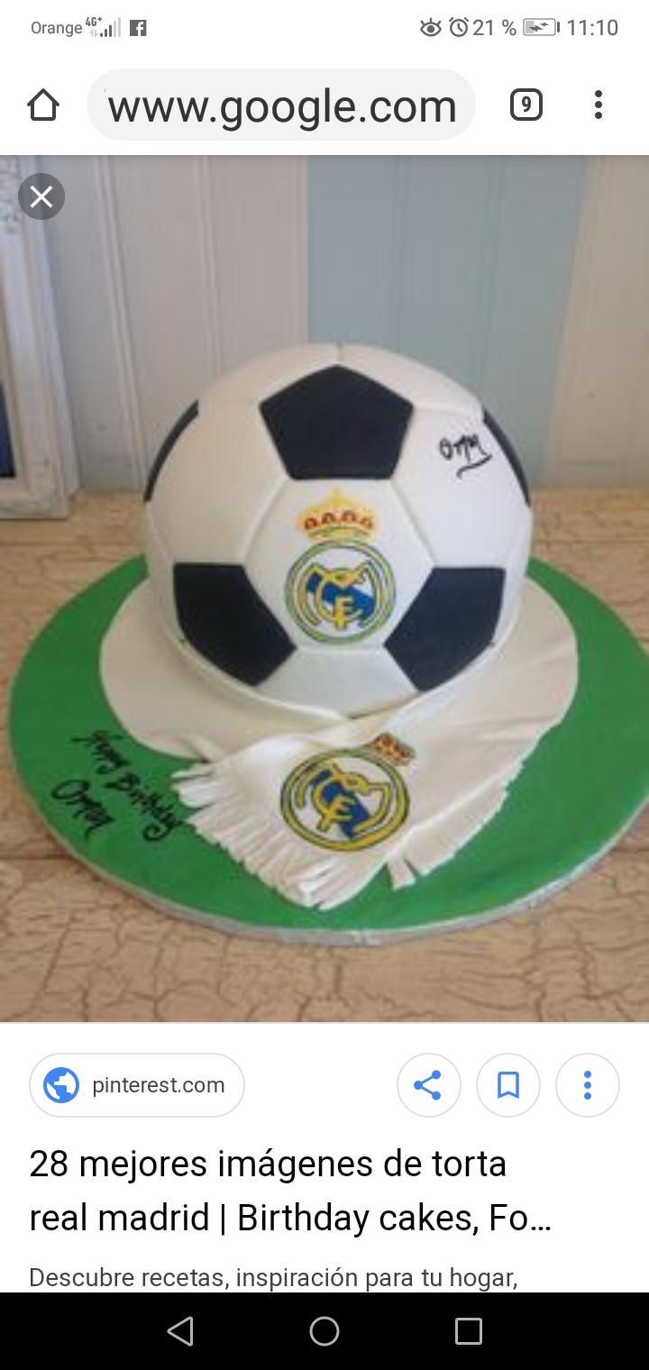 Tartas del Real Madrid en Madrid