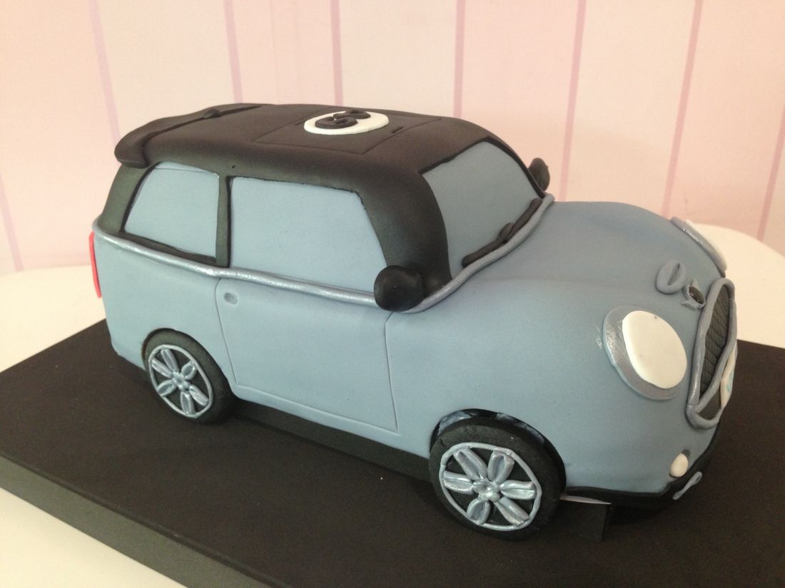 Tarta coche Mini