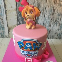 Tarta Sky de Patrulla Canina