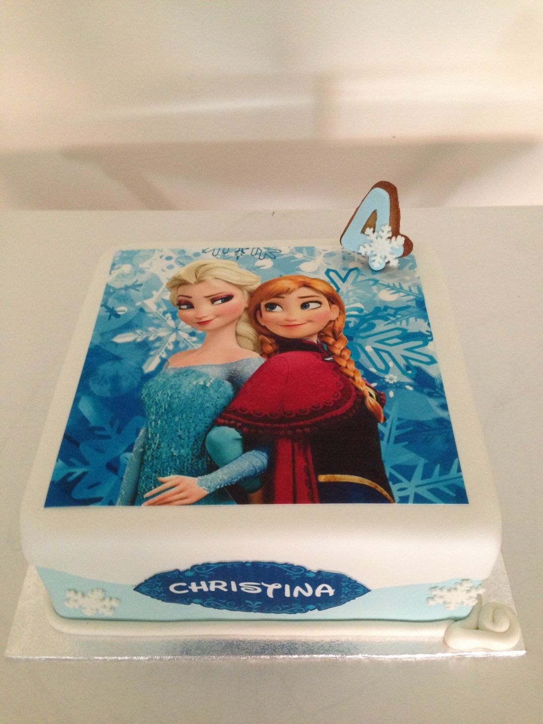 Tarta Frozen hermanas