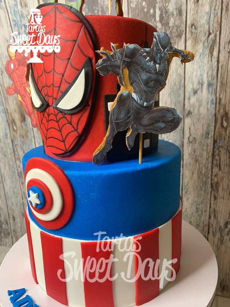 Tarta de Spiderman