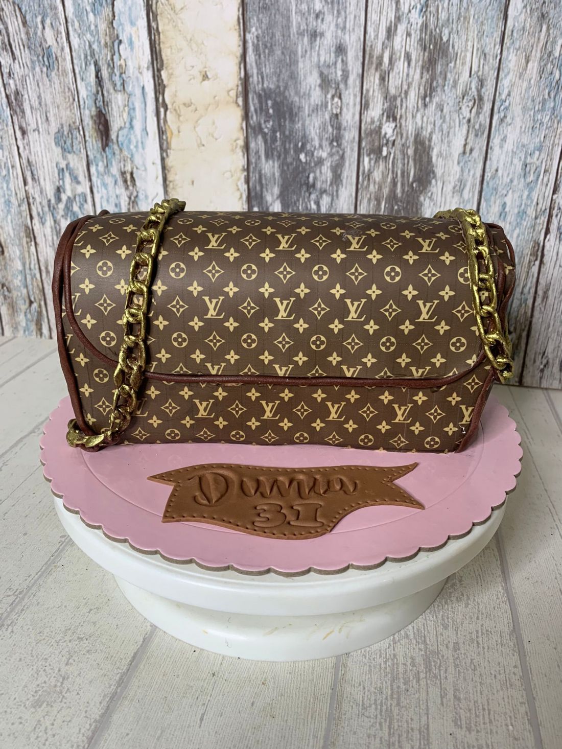 Tarta bolso Louis Vuitton