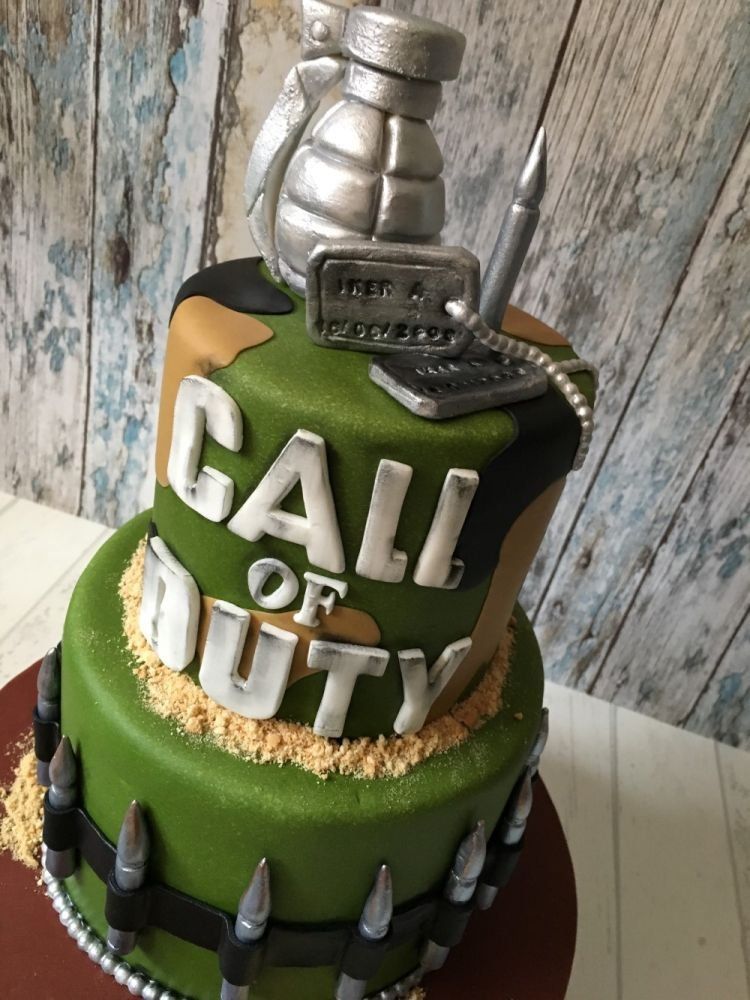 Tarta Call of Duty