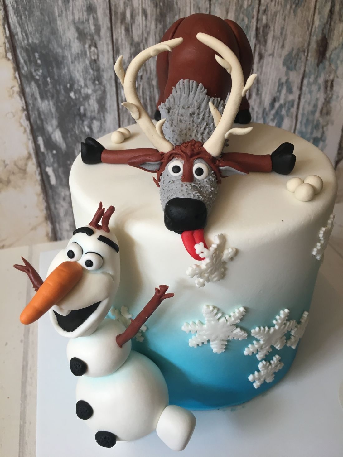 Tartas Olaf y remo