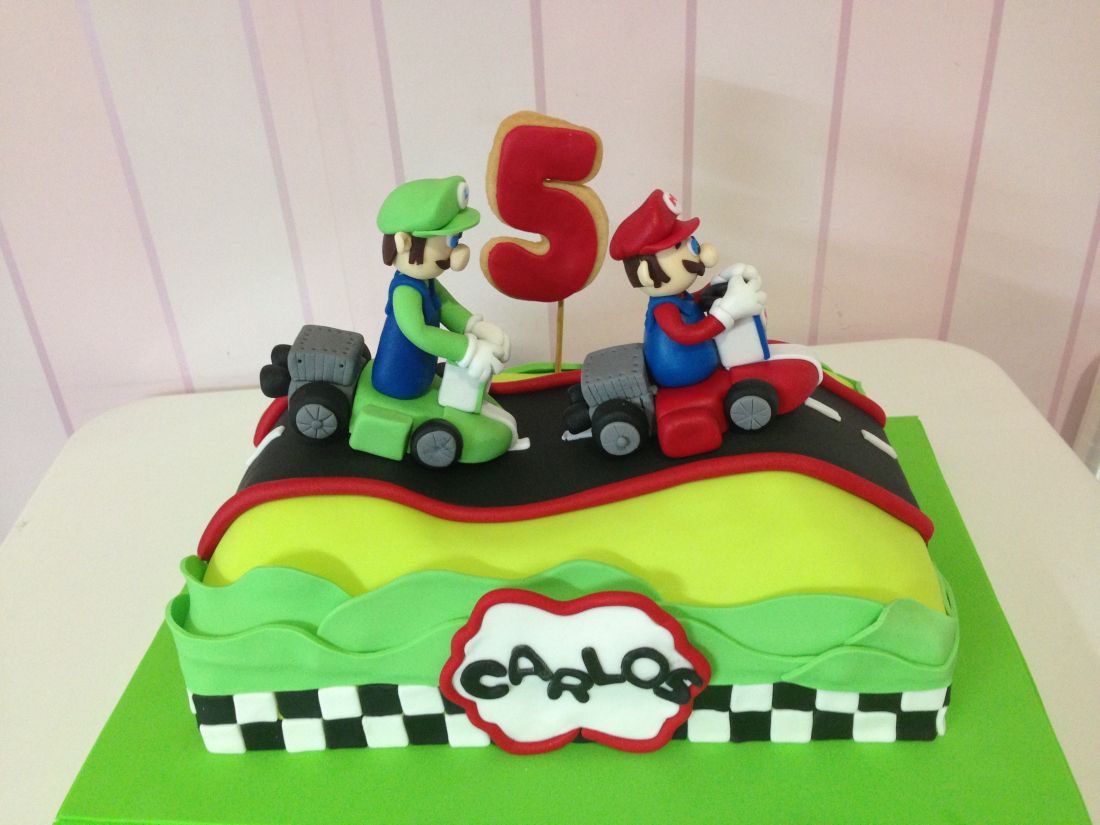 Tarta Mario Bros en Madrid